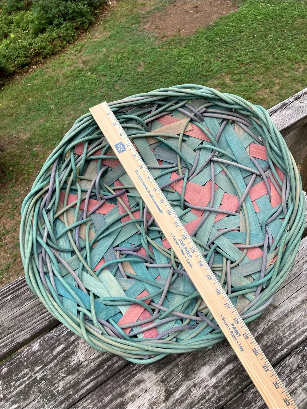 Vintage Cranberry Creek Basket Random Weave by Carla & Greg Filippelli